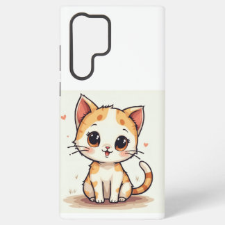 een schattige kat samsung galaxy hoesje