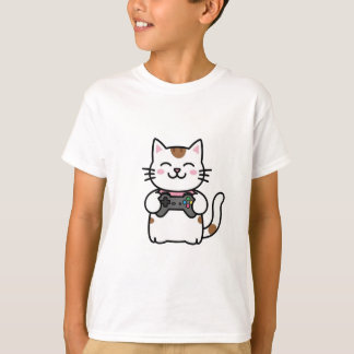 een schattige kat t-shirt
