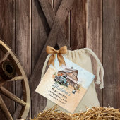 Een Schattige kleine boer Baby shower dank u Bedankjes Labels