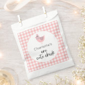 Een Schattige kuiken 1e verjaardag Bedankzakje (Geknipt)