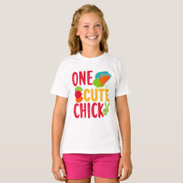 Eén Schattige kuiken | Paasdag T-shirt