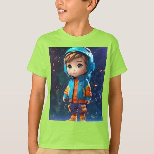 Een Schattige ontwerp T-shirt (Voorkant)