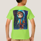 Een Schattige ontwerp T-shirt (Achterkant)
