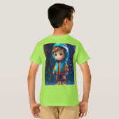 Een Schattige ontwerp T-shirt (Achterkant volledig)