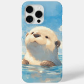 Een Schattige Otter Waterig Wonderland Case-Mate iPhone Case (Achterkant)