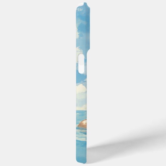 Een Schattige Otter Waterig Wonderland Case-Mate iPhone Case (Achterkant / Rechts)