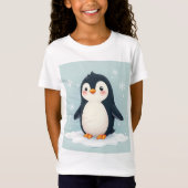 Een schattige pinguïn t-shirt (Voorkant)