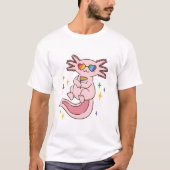 Een schattige Pride Axolotl T-shirt (Voorkant)
