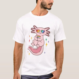 Een schattige Pride Axolotl T-shirt