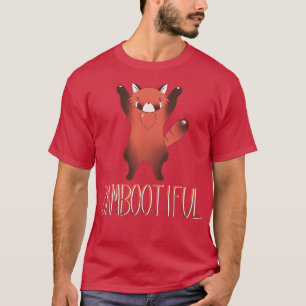 Een schattige rode panda t-shirt