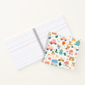 Een Schattige Spiral Notitieboek met kleine cartoo (Binnen)