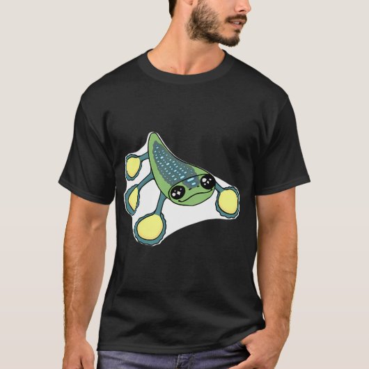 Een schattige vis uit subnatica t-shirt (Voorkant)