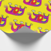 Een Schattige, vrolijk feest om je cadeau te Cadea Cadeaupapier (Hoek)