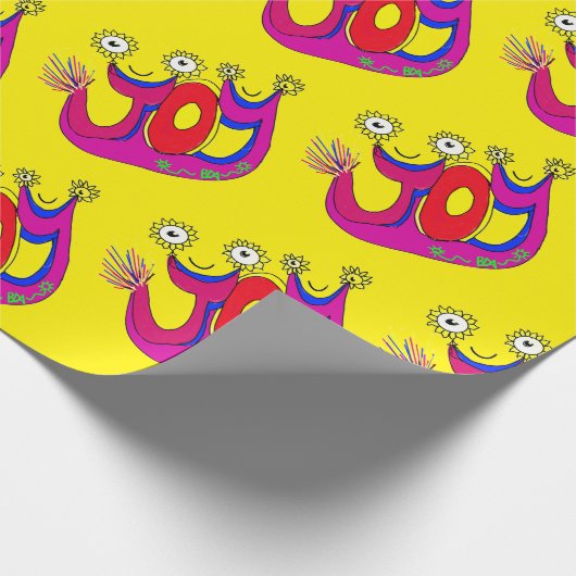 Een Schattige, vrolijk feest om je cadeau te Cadea Cadeaupapier (Hoek)