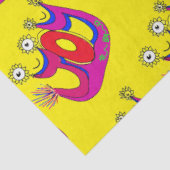 Een Schattige, vrolijk feest om je cadeau te Cadea Tissuepapier (Detail)