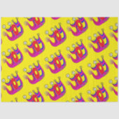 Een Schattige, vrolijk feest om je cadeau te Cadea Tissuepapier (Voorkant)