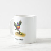 Een Schattigee 3D geschilderde  Lorikeet Coffee Mo Koffiemok (Voorkant links)