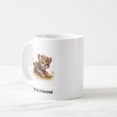 Een Schattigee 3D Painted Ocelot Coffee Mok (Voorkant links)