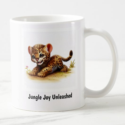 Een Schattigee 3D Painted Ocelot Coffee Mok