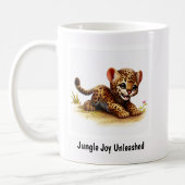 Een Schattigee 3D Painted Ocelot Coffee Mok