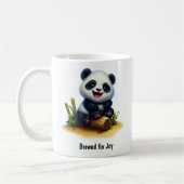 Een Schattigee 3D Painted Panda Coffee Mok (Links)