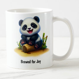 Een Schattigee 3D Painted Panda Coffee Mok
