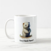 Een Schattigee 3D Painted Polar Beer Coffee Mok (Links)