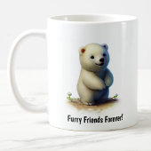 Een Schattigee 3D Painted Polar Beer Coffee Mok