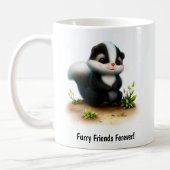 Een Schattigee 3D Painted Skunk Coffee Mok