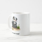 Een Schattigee 3D Painted Skunk Coffee Mok (Voorkant links)