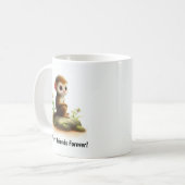 Een Schattigee 3D Painted Squirrel Monkey Coffee M Koffiemok (Voorkant links)
