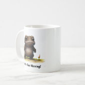Een Schattigee 3D Painted Toad Coffee Mok (Voorkant links)
