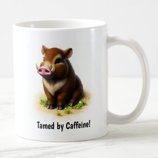 Een Schattigee 3D Painted Warthog Coffee Mok