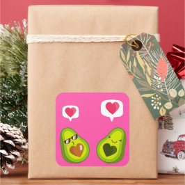 EEN SCHATTIGEE AVOCADO STICKERS