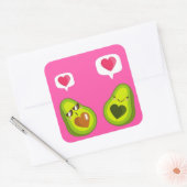EEN SCHATTIGEE AVOCADO STICKERS (Envelop)