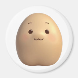 Een Schattigee Baby aardappel Magneet