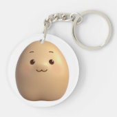 Een Schattigee Baby aardappel Sleutelhanger (Achterkant)