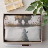 Een Schattigee Gnome met lantaarn Tissuepapier (Geschenk)