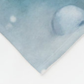 Een Schattigee haas in de winter Fleece Deken (Hoek)