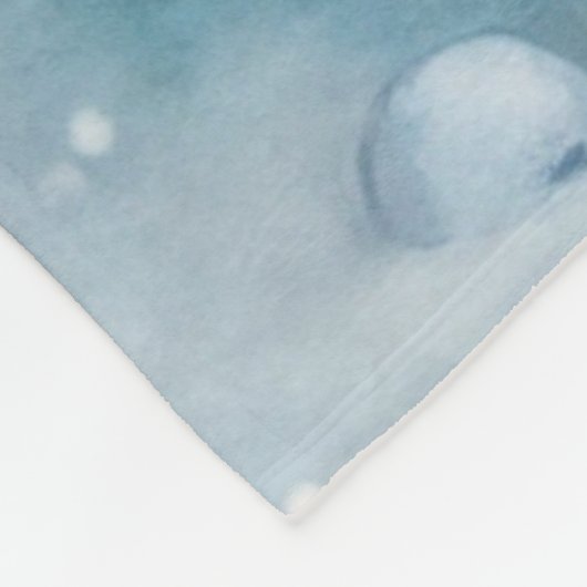 Een Schattigee haas in de winter Fleece Deken (Hoek)