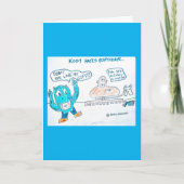 Een Schattigee Happy Birthday Kaart (Voorkant)