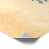 Een Schattigee kleine boer is op weg naar het Baby Poster (Hoek)