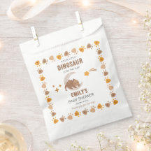 Een Schattigee kleine dinosaurus is op weg naar he