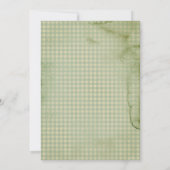 Een Schattigee kleine spruit is op de weg Baby sho Kaart (Achterkant)