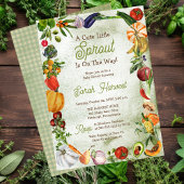 Een Schattigee kleine spruit is op de weg Baby sho Kaart