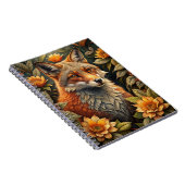 Een Schattigee rode vos Notitieboek (Rechterzijde)