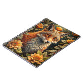 Een Schattigee rode vos Notitieboek (Linkerzijde)