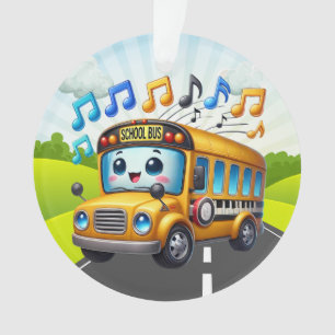 Een SCHATTIGEE schoolbus Ornament