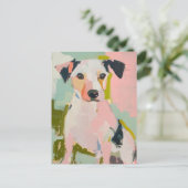 Een Schattigee terriër Briefkaart (Staand voorkant)