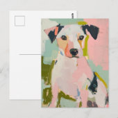 Een Schattigee terriër Briefkaart (Voorkant / Achterkant)